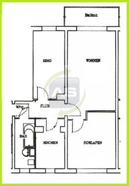 Foto - 3 Zimmer Etagenwohnung zur Miete in Zwickau