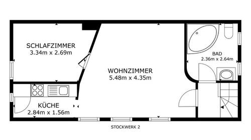 Foto - Etagenwohnung zur Miete in Malchow