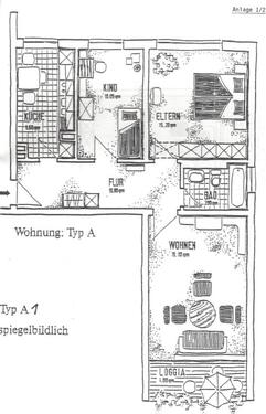 Foto - Etagenwohnung zur Miete in Düren