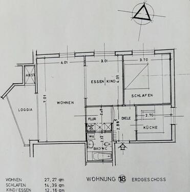 Foto - Von Privat zentrale Eigentumswhg mit Südloggia in Bünde zu verk