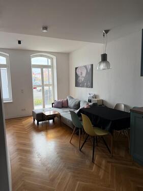 Foto - Plagwitz Voll Möbliertes 2 Zimmer Apartment, 2 Bäder, Balkon