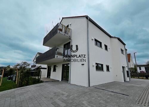 Foto - Erstbezug: 3-Zimmer-Wohnung mit EBK, Terrasse und Blick ins Grüne in Regensburg-Nord. Frei ab 01.06.