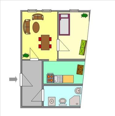 Foto - Etagenwohnung zur Miete in Zittau