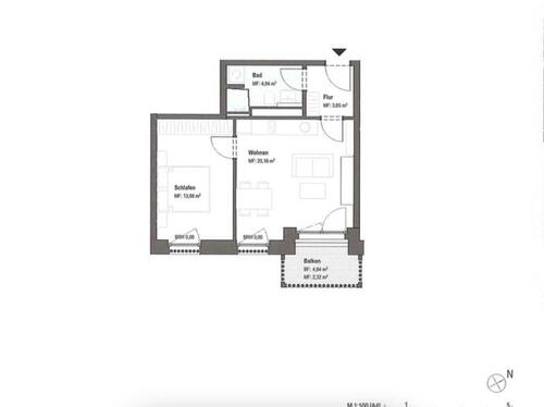 Foto - 2 Zimmer Etagenwohnung zur Miete in Leipzig