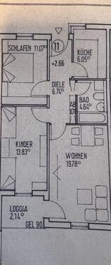 Foto - 3 Zimmer Etagenwohnung zur Miete in Scheinfeld