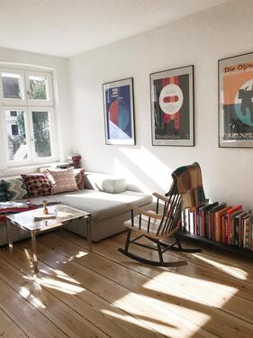 Foto - Schöne 3-Zimmer-Altbau-Wohnung im Karoviertel zur Untermiete