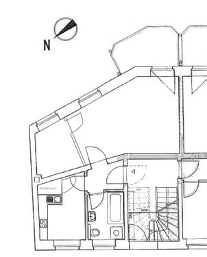 Foto - 1.5 Zimmer Etagenwohnung in Schwerin