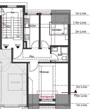 Foto - 2-Zimmer Wohnung Dachgeschoss - 670,00 EUR Kaltmiete,