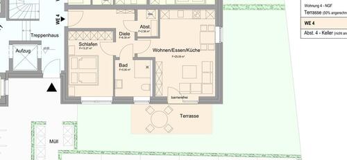 Foto - 2 Zimmer Erdgeschoßwohnung in Gescher