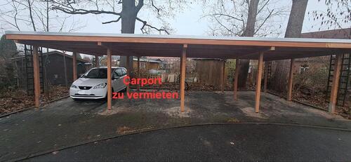 Foto - Carport-Stellplatz für PKW, Kleinbus oder Anhänger