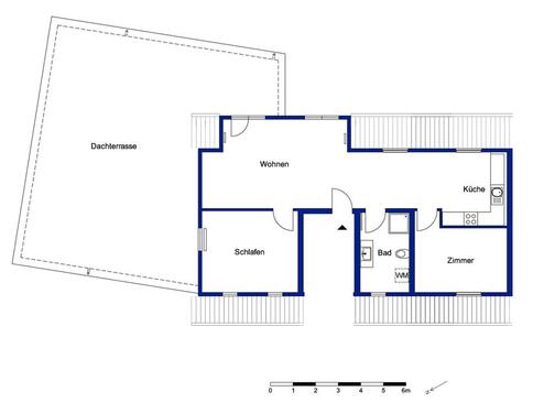 Foto - 3 Zimmer Dachgeschoßwohnung zur Miete in Wolfsburg