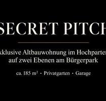 SecretPitch|Altbau-Maisonette|Privatgarten am BürgerparkIGarage - Braunschweig Östliches Ringgebiet
