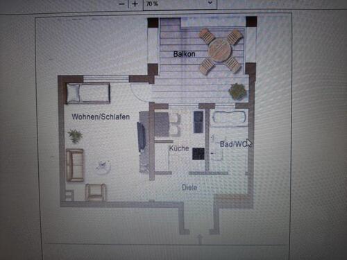 Foto - Apartment: 1 Zi.-Wohnung 51qm, 51381 Leverkusen, Am Weidenbusch