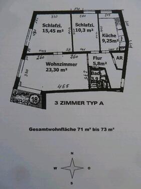Foto - 1 Zimmer Etagenwohnung zur Miete in Ulm