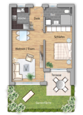 Foto - Etagenwohnung zur Miete in Horb am Neckar