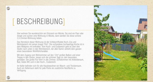 Foto - Etagenwohnung zur Miete in Mücke
