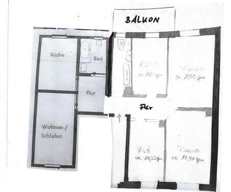 Foto - 5 Zimmer Etagenwohnung in Frankenberg (Sachsen)