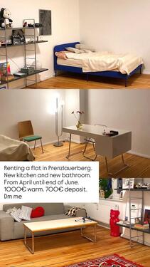 Foto - Renting a flat in pberg from April until end of June