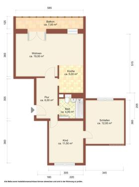 Foto - Etagenwohnung in Weißwasser (Oberlausitz) zur Miete