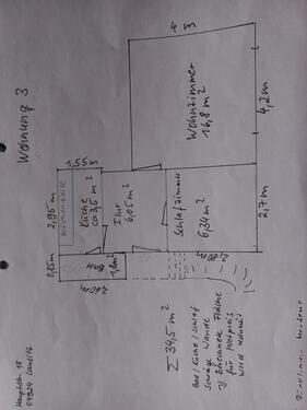 Foto - 2 Raum Wohnung - 242,00&nbsp;EUR Kaltmiete, ca.&nbsp; 34,50&nbsp;m&sup2;