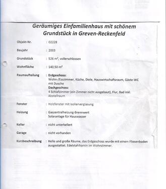 Foto - 4.5 Zimmer Einfamilienhaus zum Kaufen in Greven