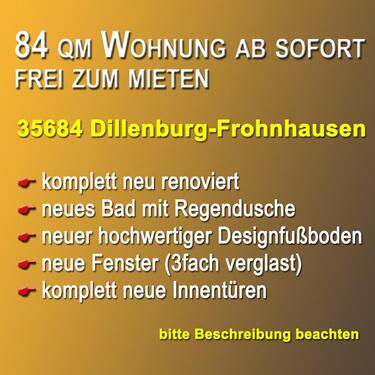 Foto - Mietwohnung komplett renoviert 84m² in Dillenburg-Frohnhausen