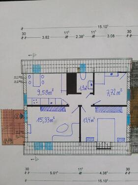 Foto - 2 Zimmer Dachgeschoßwohnung zur Miete in Wittmund