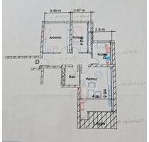 3 Zimmer, Küche, Bad und Südbalkon - Gütersloh Avenwedde