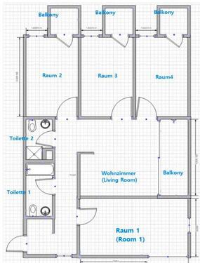 Foto - Helle 4-Zimmer-Wohnung mit Balkon im Zentrum von Dresden