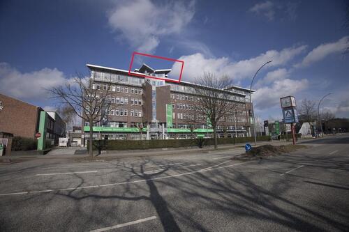 Foto - Nachmieter f. helles Büro über den Dächern von Hamburg