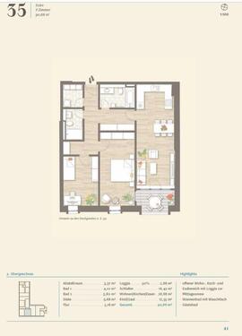 Foto - 3 Zimmer Etagenwohnung zur Miete in Bamberg