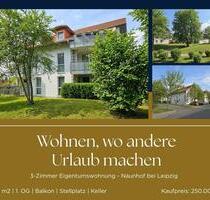 * Grünes Leben nahe Leipzig – 3-Zimmer-ETW mit Balkon, Naunhof *