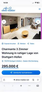 Foto - Verkaufe! Charmant 3Zimmer Wohnung in ruhiger Lage von St. Hofen