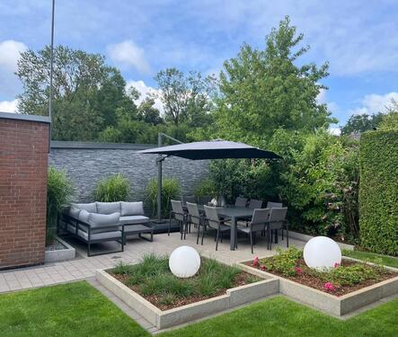 Foto - Wohnung mit Büro, Garten, Garage & Stellplatz – 150 m²