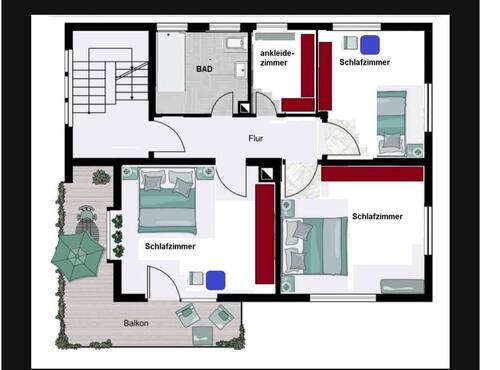 Foto - 4.5 Zimmer Einfamilienhaus zur Miete in Pforzheim