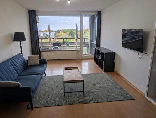 Foto - 2-Zimmer Wohnung mit Balkon in Düsseldorf-Lörick – mit Möbe