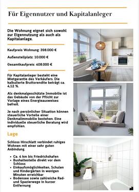 Foto - 4 Zimmer Erdgeschoßwohnung in Friedrichshafen