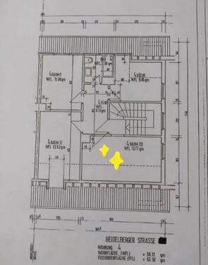 Foto - 1 Zimmer Dachgeschoßwohnung in Darmstadt