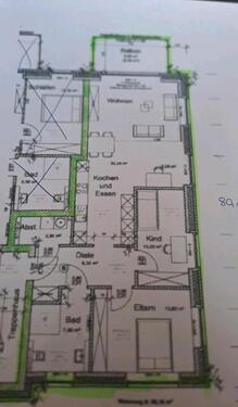 Foto - 3 Zimmer Etagenwohnung zur Miete in Delbrück