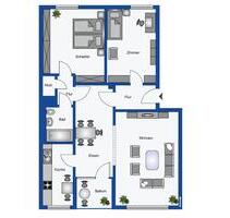 Schöne 4-Zimmer Wohnung mit Balkon in Dortmund