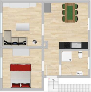 Foto - 2 Zimmer Etagenwohnung zur Miete in Eppelborn