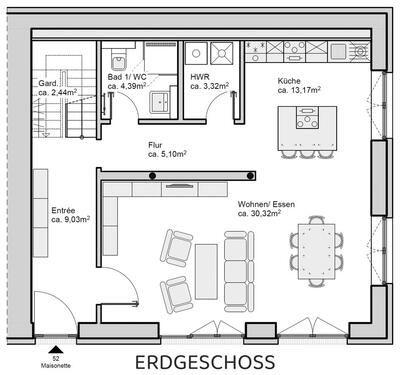 Foto - 4 Zimmer Reihenhaus zur Miete in Leipzig