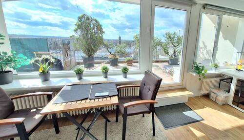 Foto - 49qm Penthouse-Studio mit großer Süd-West Dachterrasse