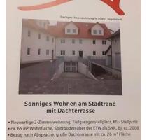 2 Zimmerwohnung 2.OG mit ausgebauten Dachboden und Dachterasse - Ingolstadt Münchener Straße