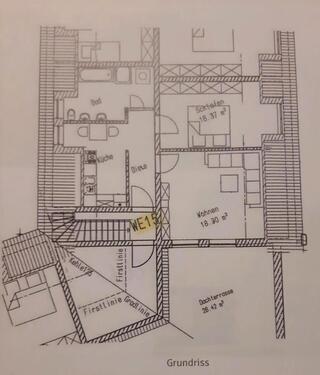 Foto - 2 Zimmer Dachgeschoßwohnung in Ingolstadt