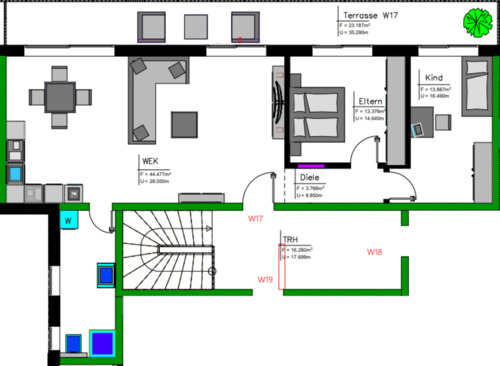 Foto - 3 Zimmer Etagenwohnung zur Miete in Gelnhausen