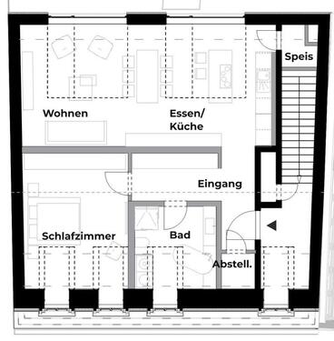 Foto - Etagenwohnung in Ingolstadt zur Miete