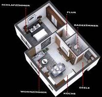 Kernsanierte 2-Zimmer-Wohnung 52m² in Frankfurt-Nied – Erstbezug - Frankfurt am Main