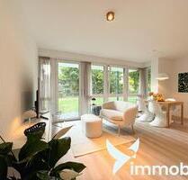 **Einziehen & Wohlfühlen** Möblierte 2-Zimmer-Wohnung mit Terrasse, Gartenzugang und TG-Stellplatz - Köln Rodenkirchen