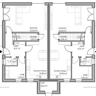 Foto - 5 Zimmer Doppelhaushälfte zur Miete in Schleswig
